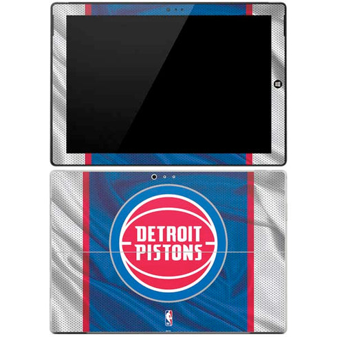 NBA Detroit Pistons Away Jersey Surface Pro 3 Skin