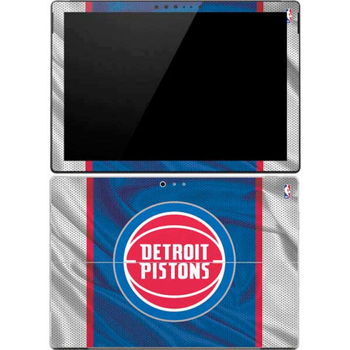 NBA Detroit Pistons Away Jersey Surface Pro 4 Skin