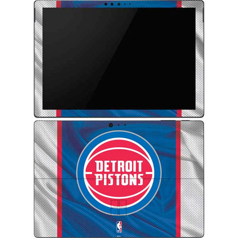 NBA Detroit Pistons Away Jersey Surface Pro 6 Skin