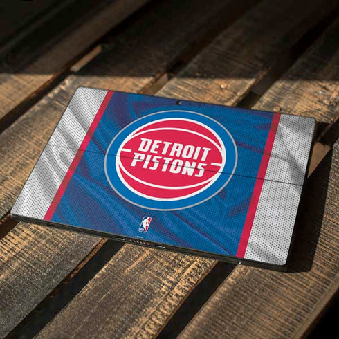 NBA Detroit Pistons Away Jersey Surface Pro 6 Skin