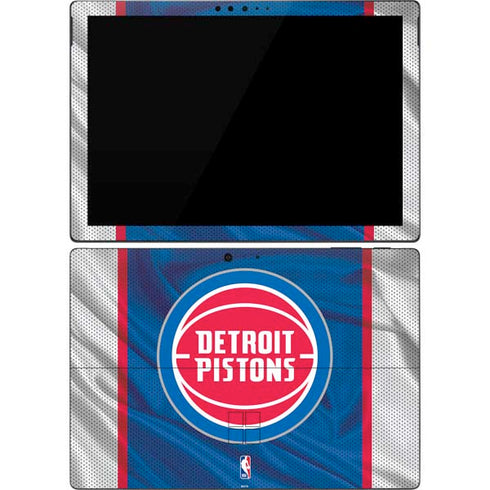 NBA Detroit Pistons Away Jersey Surface Pro 7 Skin