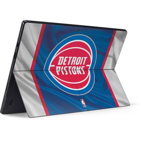 NBA Detroit Pistons Away Jersey Surface Pro 7 Skin