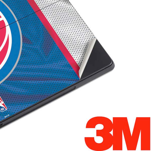 NBA Detroit Pistons Away Jersey Surface Pro 7 Skin