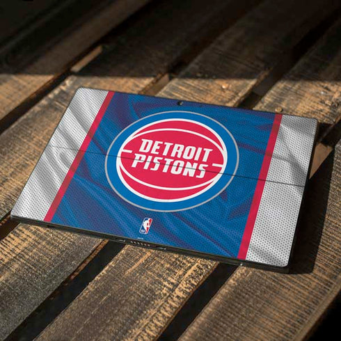 NBA Detroit Pistons Away Jersey Surface Pro 7 Skin