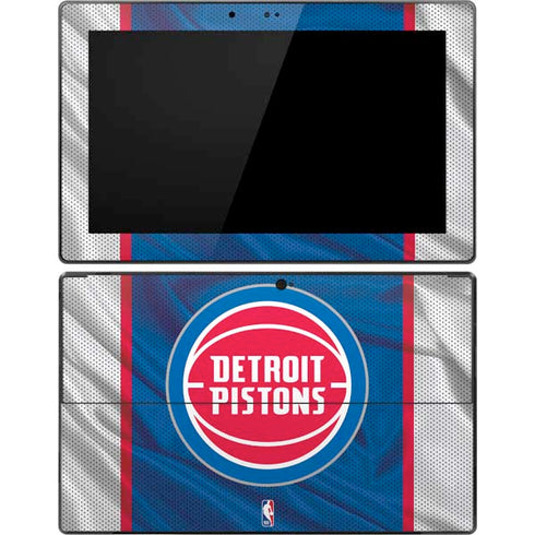 NBA Detroit Pistons Away Jersey Surface Pro Tablet Skin