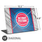 NBA Detroit Pistons Away Jersey Universal Laptop 15in (12.2 x 8.8in) Skin