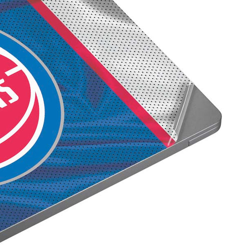 NBA Detroit Pistons Away Jersey Universal Laptop 15in (12.2 x 8.8in) Skin