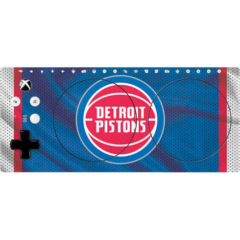 NBA Detroit Pistons Away Jersey Xbox Adaptive Controller Skin
