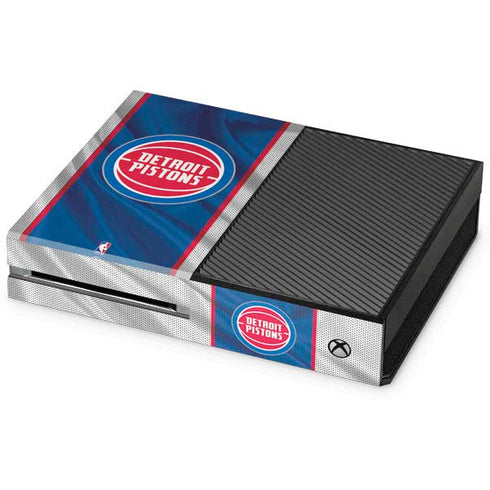 NBA Detroit Pistons Away Jersey Xbox One Console Skin