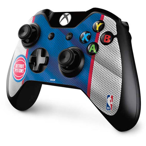 NBA Detroit Pistons Away Jersey Xbox One Controller Skin