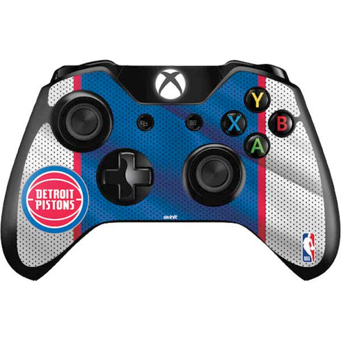 NBA Detroit Pistons Away Jersey Xbox One Controller Skin