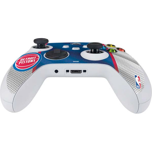 NBA Detroit Pistons Away Jersey Xbox Series S Controller Skin