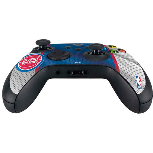 NBA Detroit Pistons Away Jersey Xbox Series X Controller Skin