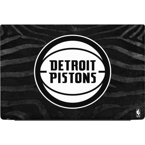 NBA Detroit Pistons Black Animal Print Dell Vostro Skin