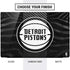 NBA Detroit Pistons Black Animal Print Dell Vostro Skin