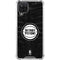 NBA Detroit Pistons Black Animal Print Galaxy A12 Clear Case