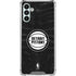 NBA Detroit Pistons Black Animal Print Galaxy A13 5G Clear Case