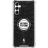 NBA Detroit Pistons Black Animal Print Galaxy A15 5G Clear Case