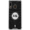 NBA Detroit Pistons Black Animal Print Galaxy A30 Clear Case