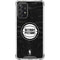 NBA Detroit Pistons Black Animal Print Galaxy A72 5G Clear Case