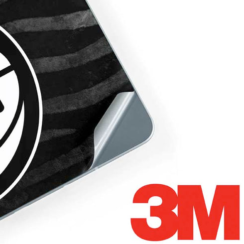 NBA Detroit Pistons Black Animal Print Galaxy Book 12in Skin