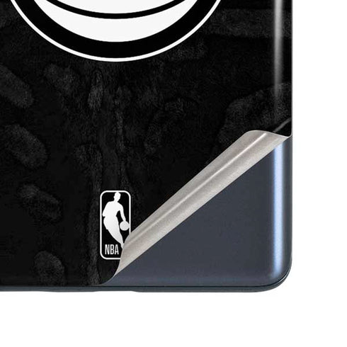NBA Detroit Pistons Black Animal Print Galaxy S20 Fan Edition Skin