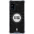 NBA Detroit Pistons Black Animal Print Galaxy S20 FE Clear Case
