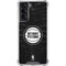 NBA Detroit Pistons Black Animal Print Galaxy S22 Clear Case