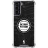 NBA Detroit Pistons Black Animal Print Galaxy S22 Clear Case