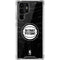 NBA Detroit Pistons Black Animal Print Galaxy S22 Ultra Clear Case