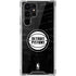 NBA Detroit Pistons Black Animal Print Galaxy S22 Ultra Clear Case