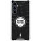 NBA Detroit Pistons Black Animal Print Galaxy S23 FE Clear Case