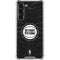 NBA Detroit Pistons Black Animal Print Galaxy S23 Plus Clear Case