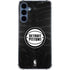 NBA Detroit Pistons Black Animal Print Galaxy S24 Clear Case