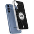 NBA Detroit Pistons Black Animal Print Galaxy S24 Clear Case