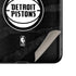 NBA Detroit Pistons Black Animal Print Galaxy Z Flip Skin