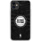 NBA Detroit Pistons Black Animal Print iPhone 11 Clear Case