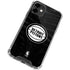 NBA Detroit Pistons Black Animal Print iPhone 12 Clear Case