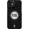 NBA Detroit Pistons Black Animal Print iPhone 12 Mini Lite Case