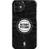 NBA Detroit Pistons Black Animal Print iPhone 12 Mini Lite Case