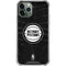 NBA Detroit Pistons Black Animal Print iPhone 12 Pro Clear Case