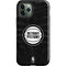 NBA Detroit Pistons Black Animal Print iPhone 12 Pro Impact Case