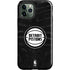 NBA Detroit Pistons Black Animal Print iPhone 12 Pro Max Impact Case