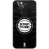 NBA Detroit Pistons Black Animal Print iPhone 12 Pro Max Skin