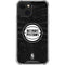 NBA Detroit Pistons Black Animal Print iPhone 13 Clear Case