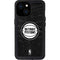 NBA Detroit Pistons Black Animal Print iPhone 13 Mini Waterproof Case