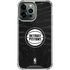 NBA Detroit Pistons Black Animal Print iPhone 13 Pro Max Clear Case