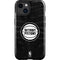 NBA Detroit Pistons Black Animal Print iPhone 14 Plus Impact Case