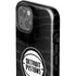 NBA Detroit Pistons Black Animal Print iPhone 15 Plus Impact Case