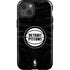 NBA Detroit Pistons Black Animal Print iPhone 15 Impact Case